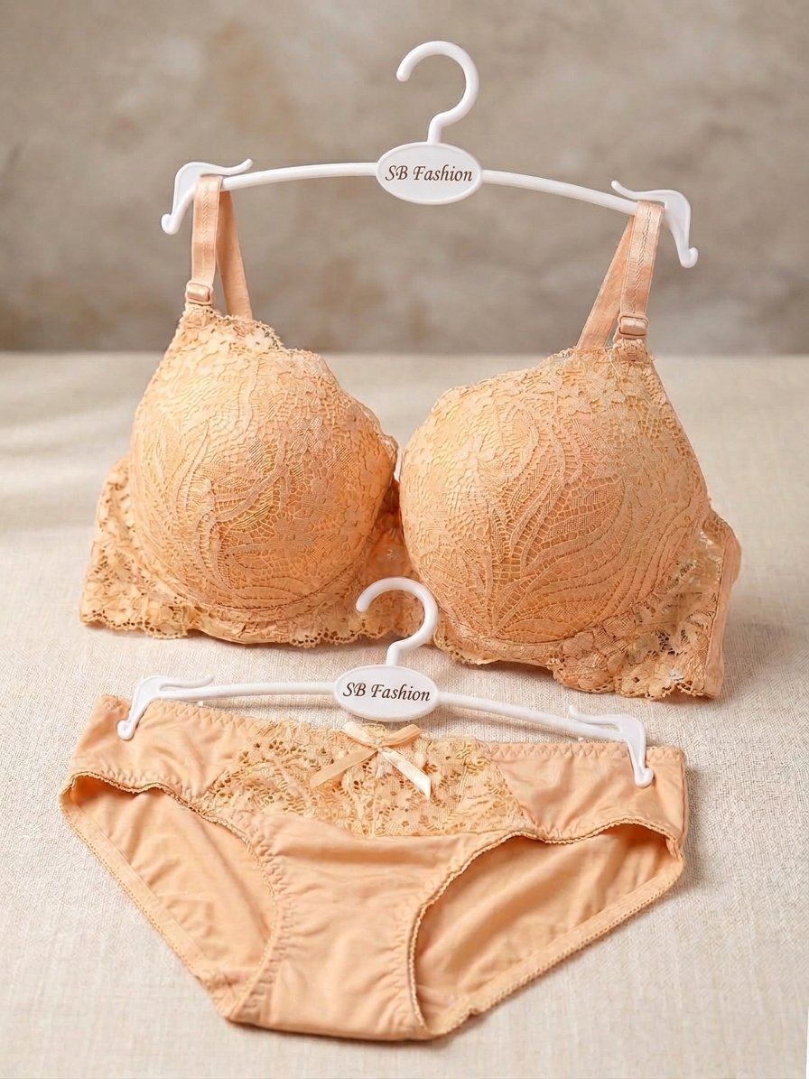 Elegant Lace Lingerie Set for Women – Stylish & Feminine 2-Piece Set