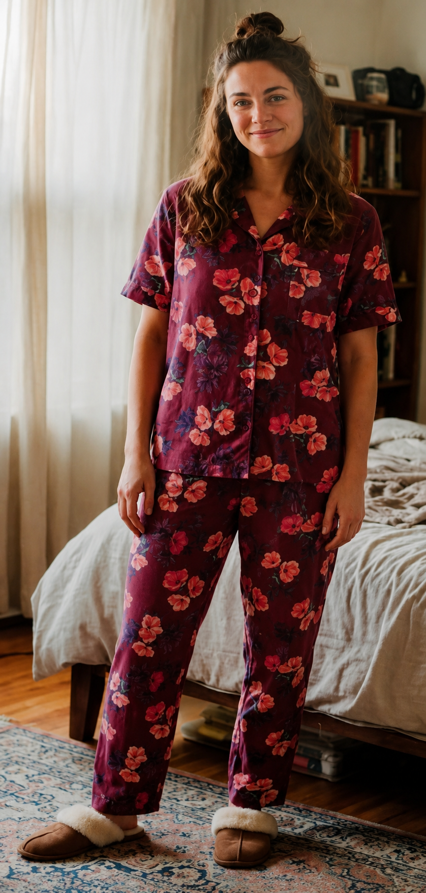 Women's Premium Abstract Print Pajama Set - Image 7
